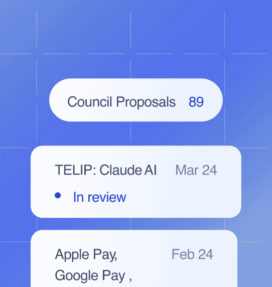 Governance Proposals Card