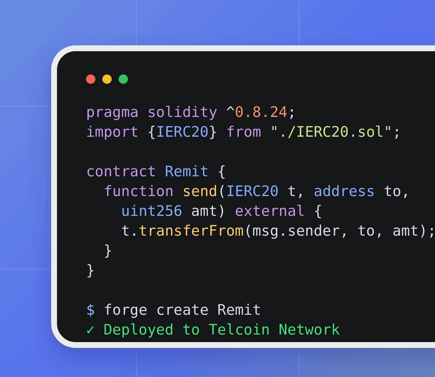 Build and deploy